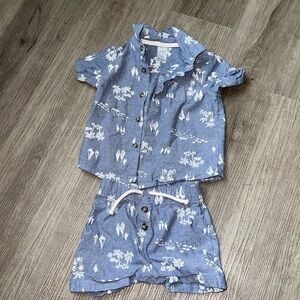 Carters baby boy matching set